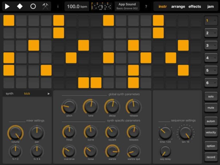 Elastic Drums