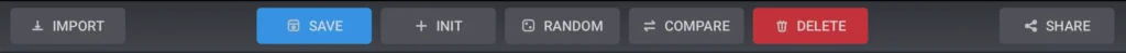 Elastic OSC preset manager header